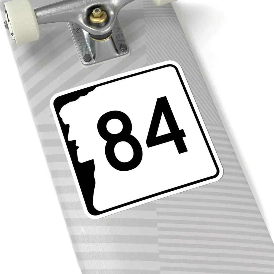 NH Route 84 (New Hampshire) (Road Sign) STICKER Vinyl Kiss-Cut Decal - The Sticker Space