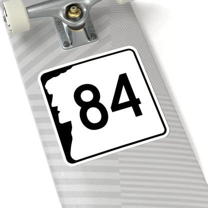 NH Route 84 (New Hampshire) (Road Sign) STICKER Vinyl Kiss-Cut Decal - The Sticker Space