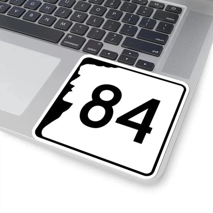 NH Route 84 (New Hampshire) (Road Sign) STICKER Vinyl Kiss-Cut Decal - The Sticker Space