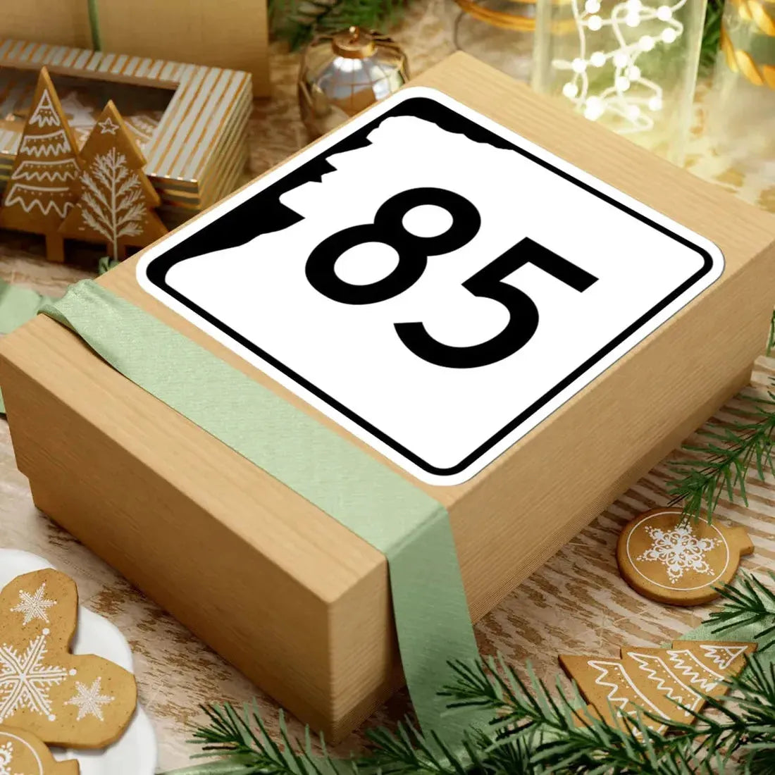 NH Route 85 (New Hampshire) (Road Sign) STICKER Vinyl Kiss-Cut Decal - The Sticker Space