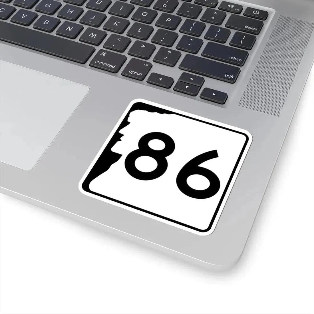 NH Route 86 (New Hampshire) (Road Sign) STICKER Vinyl Kiss-Cut Decal - The Sticker Space