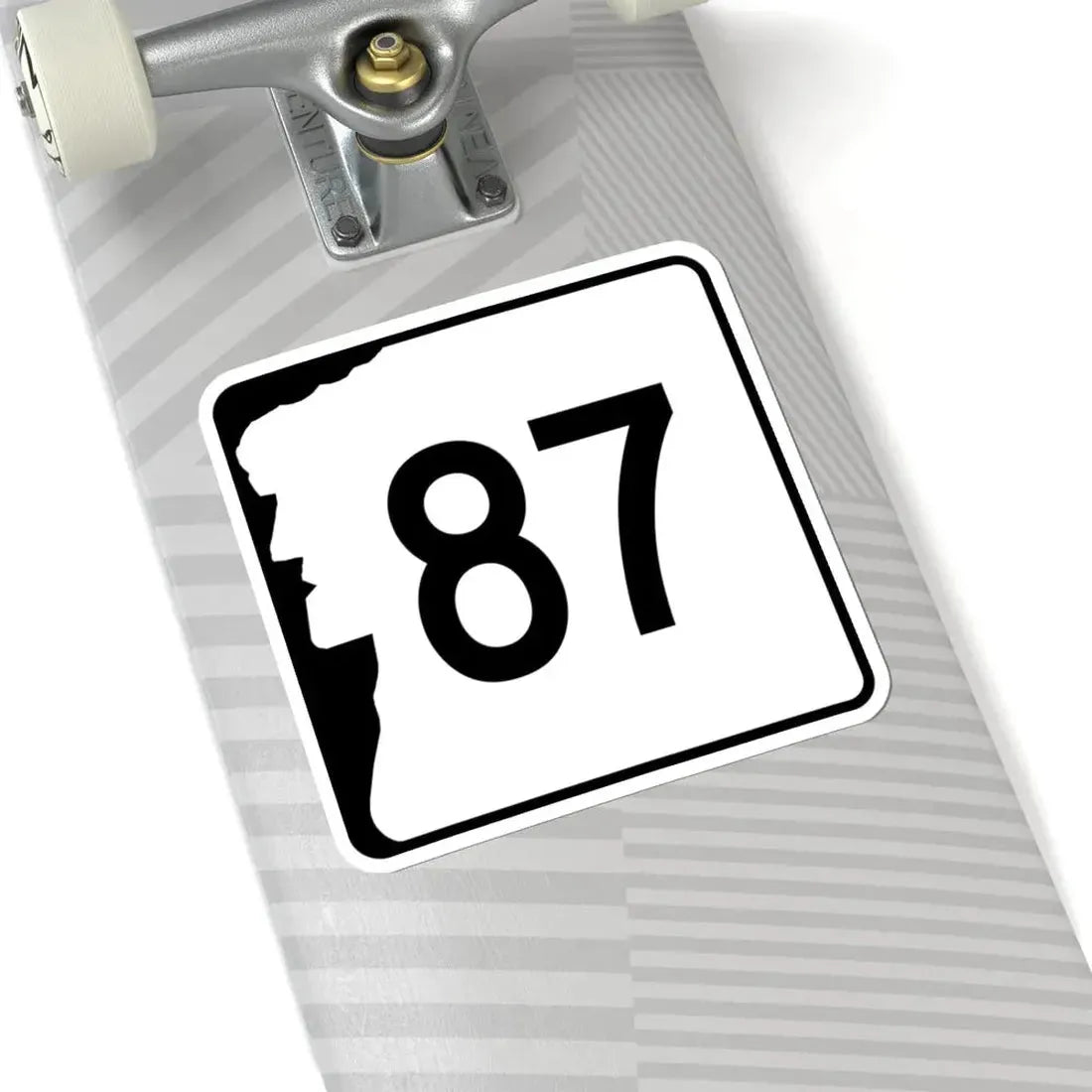 NH Route 87 (New Hampshire) (Road Sign) STICKER Vinyl Kiss-Cut Decal - The Sticker Space