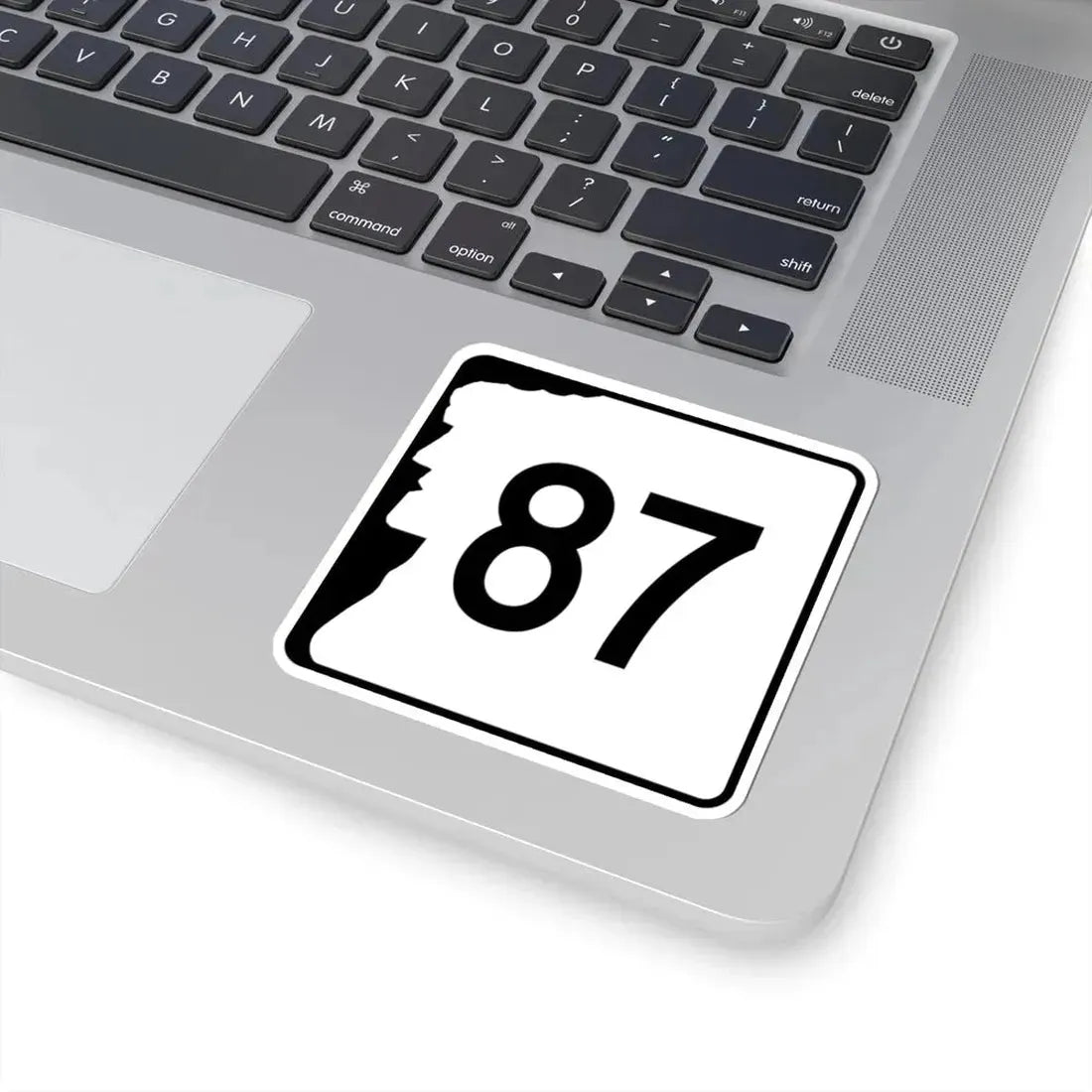 NH Route 87 (New Hampshire) (Road Sign) STICKER Vinyl Kiss-Cut Decal - The Sticker Space