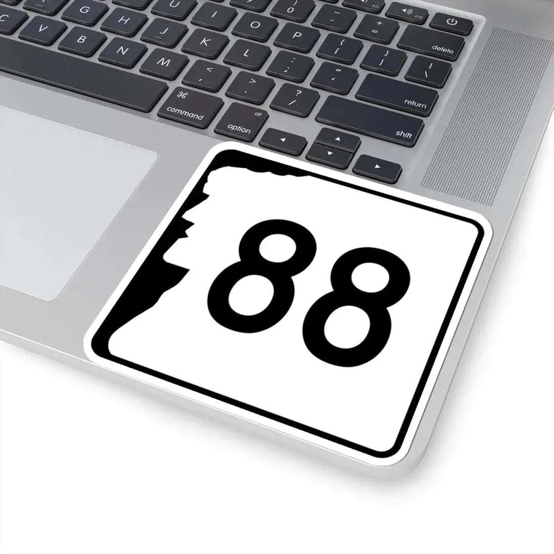 NH Route 88 (New Hampshire) (Road Sign) STICKER Vinyl Kiss-Cut Decal - The Sticker Space