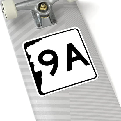NH Route 9A (New Hampshire) (Road Sign) STICKER Vinyl Kiss-Cut Decal - The Sticker Space