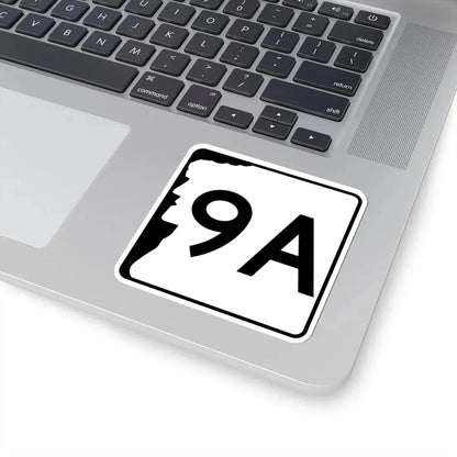 NH Route 9A (New Hampshire) (Road Sign) STICKER Vinyl Kiss-Cut Decal - The Sticker Space