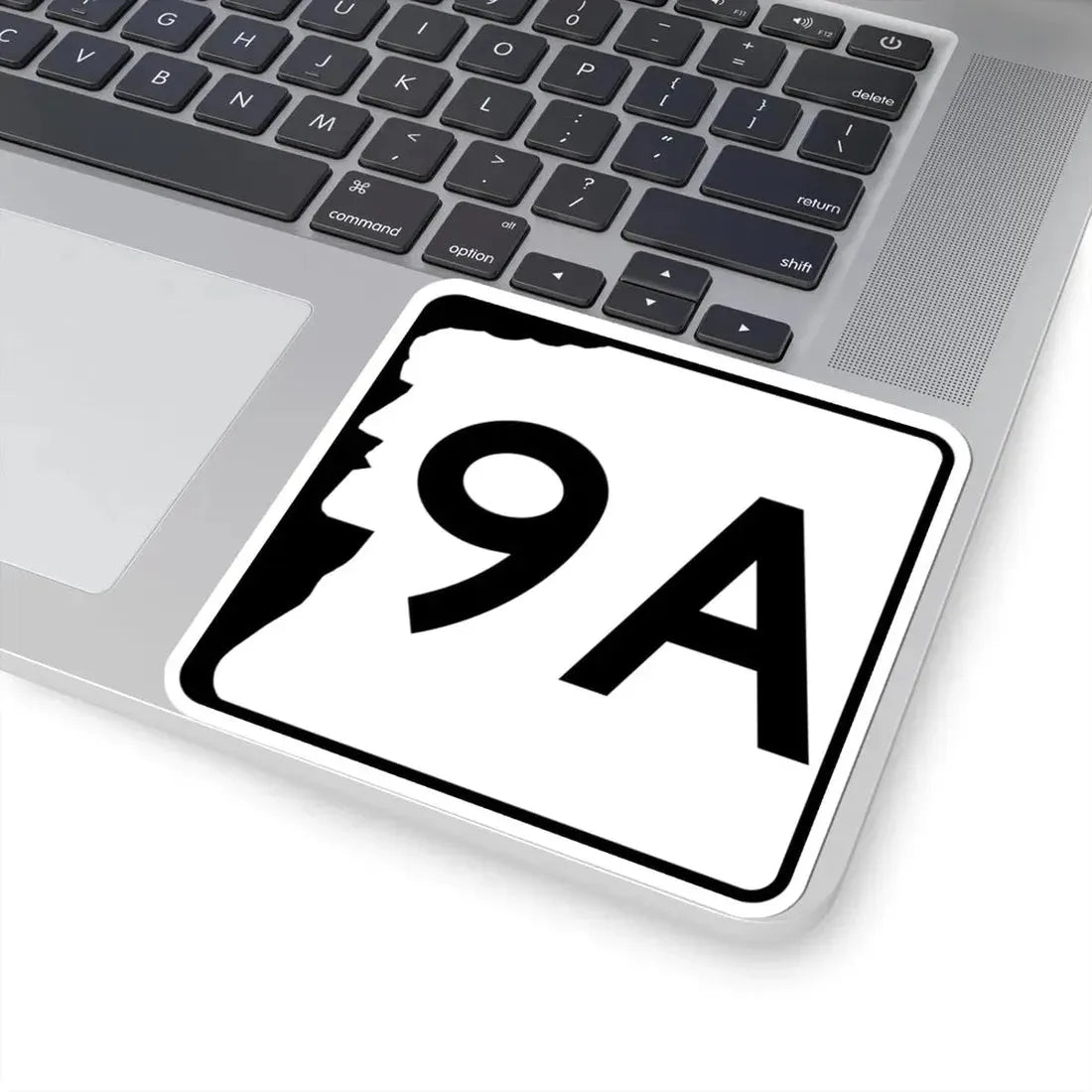NH Route 9A (New Hampshire) (Road Sign) STICKER Vinyl Kiss-Cut Decal - The Sticker Space
