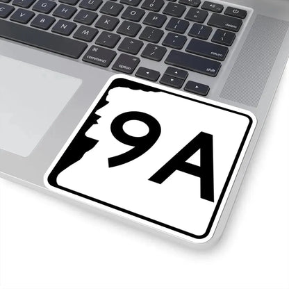 NH Route 9A (New Hampshire) (Road Sign) STICKER Vinyl Kiss-Cut Decal - The Sticker Space