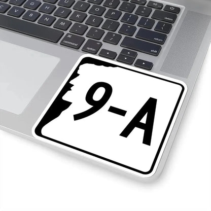 NH Route 9A variant (New Hampshire) (Road Sign) STICKER Vinyl Kiss-Cut Decal - The Sticker Space