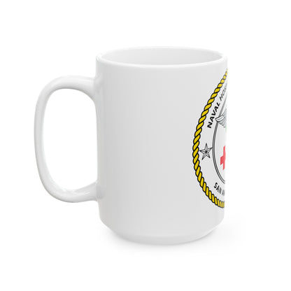 NHCS Texas (U.S. Navy) White Coffee Mug-The Sticker Space