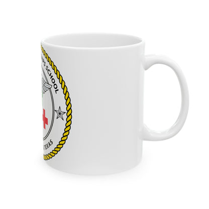 NHCS Texas (U.S. Navy) White Coffee Mug-The Sticker Space