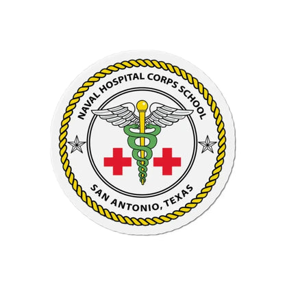 NHCS Texas (U.S. Navy) Refrigerator Magnet 2 Inch - The Sticker Space