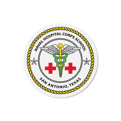 NHCS Texas (U.S. Navy) Refrigerator Magnet 3 Inch - The Sticker Space