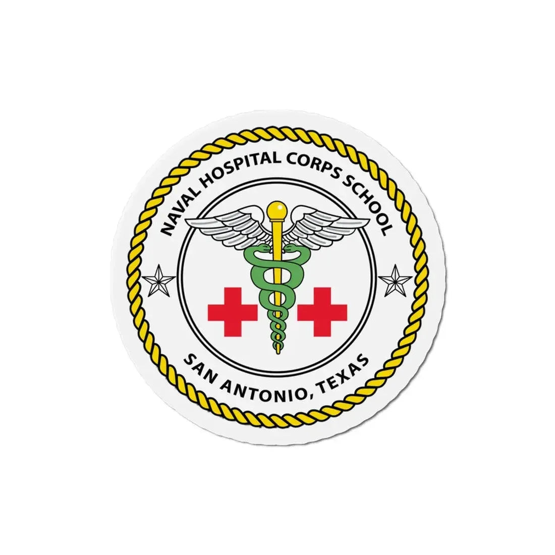 NHCS Texas (U.S. Navy) Refrigerator Magnet - The Sticker Space