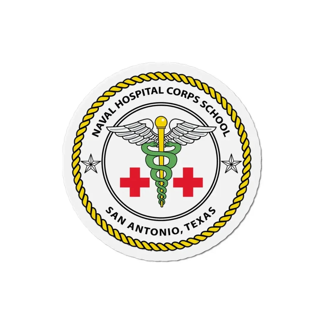 NHCS Texas (U.S. Navy) Refrigerator Magnet - The Sticker Space