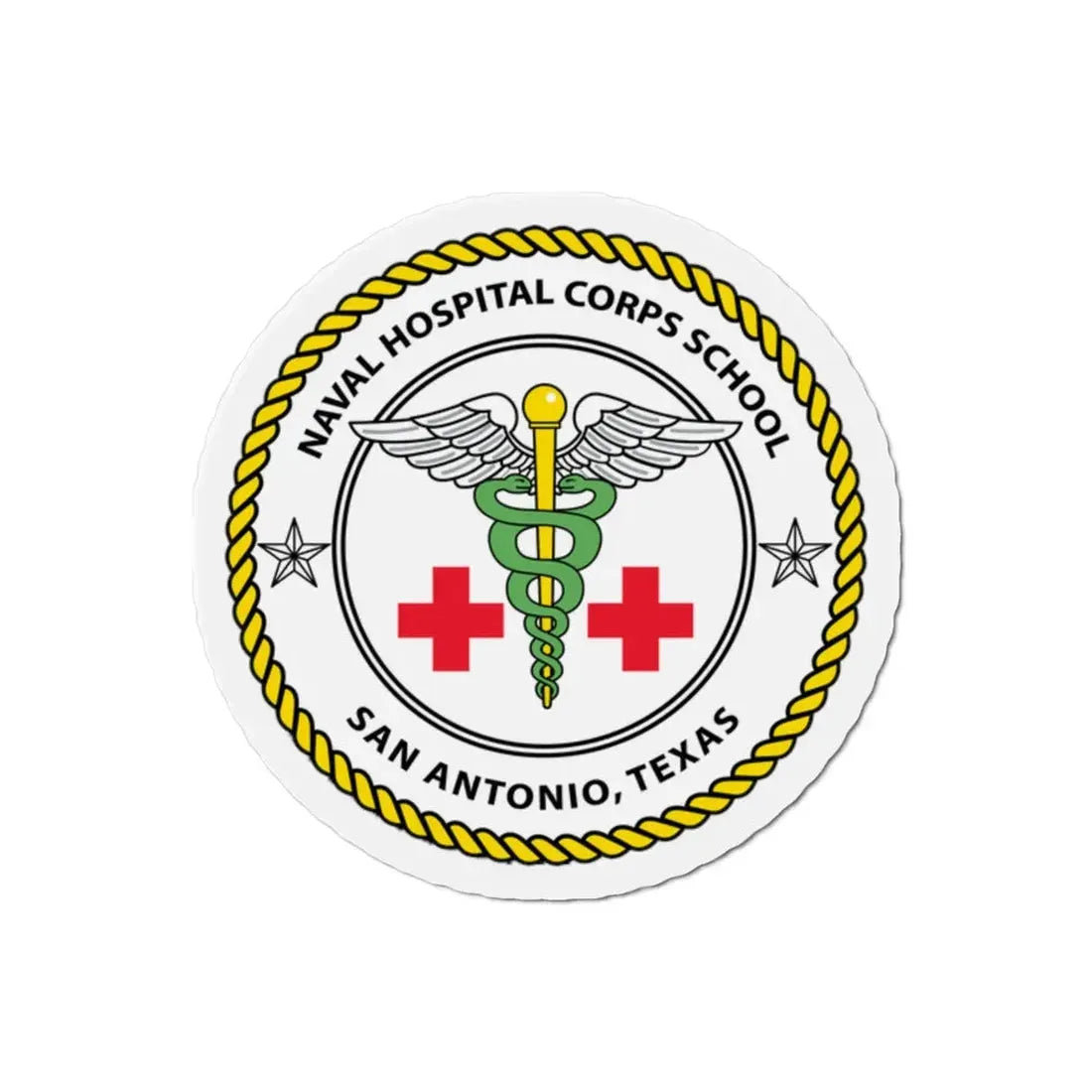 NHCS Texas (U.S. Navy) Refrigerator Magnet - The Sticker Space