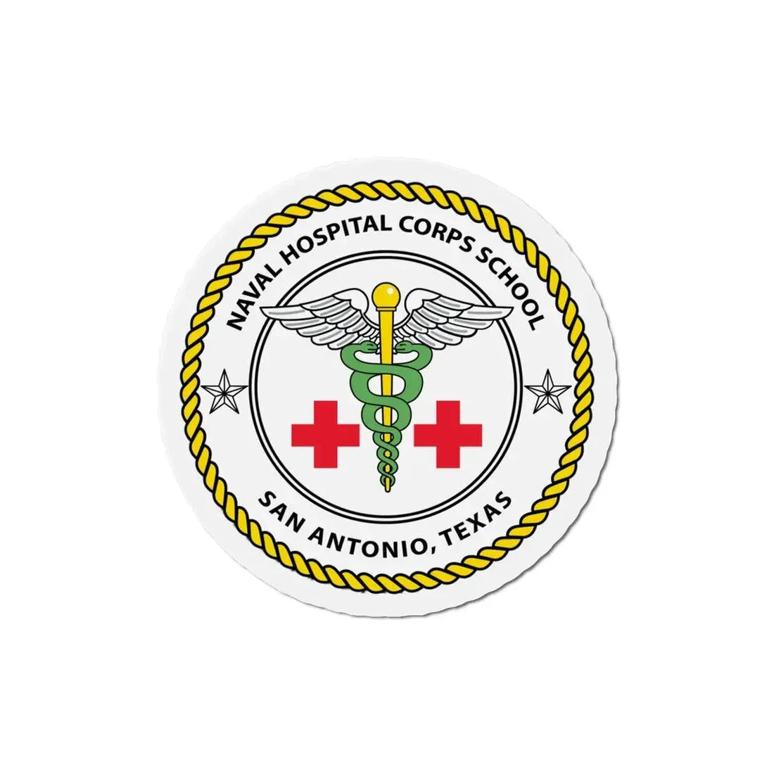 NHCS Texas (U.S. Navy) Refrigerator Magnet - The Sticker Space