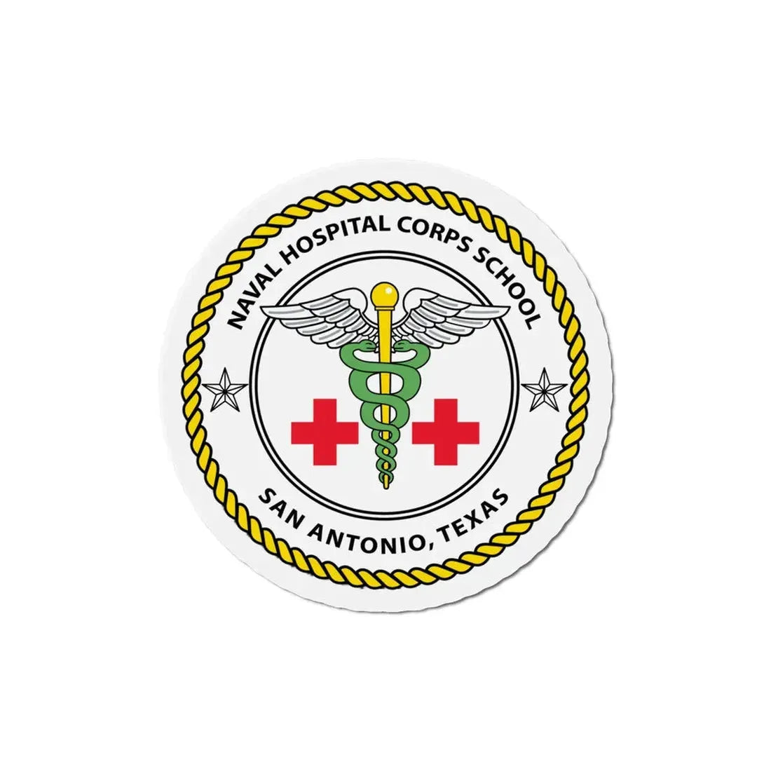 NHCS Texas (U.S. Navy) Refrigerator Magnet - The Sticker Space