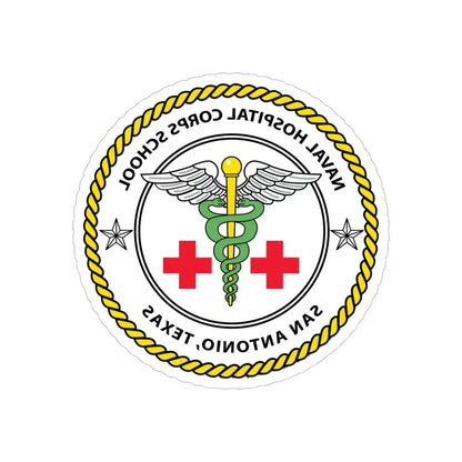 NHCS Texas (U.S. Navy) REVERSE PRINT Transparent Die-Cut STICKER 4 Inch Die-Cut Transparent - The Sticker Space