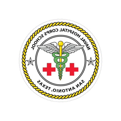 NHCS Texas (U.S. Navy) REVERSE PRINT Transparent Die-Cut STICKER - The Sticker Space