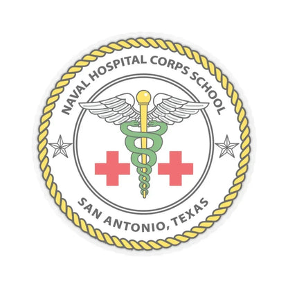 NHCS Texas (U.S. Navy) STICKER Vinyl Kiss-Cut Decal 4 Inch Transparent - The Sticker Space