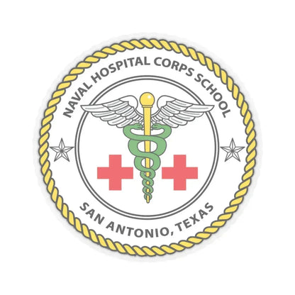 NHCS Texas (U.S. Navy) STICKER Vinyl Kiss-Cut Decal 6 Inch Transparent - The Sticker Space