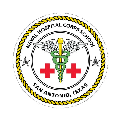 NHCS Texas (U.S. Navy) STICKER Vinyl Kiss-Cut Decal 6 Inch White - The Sticker Space