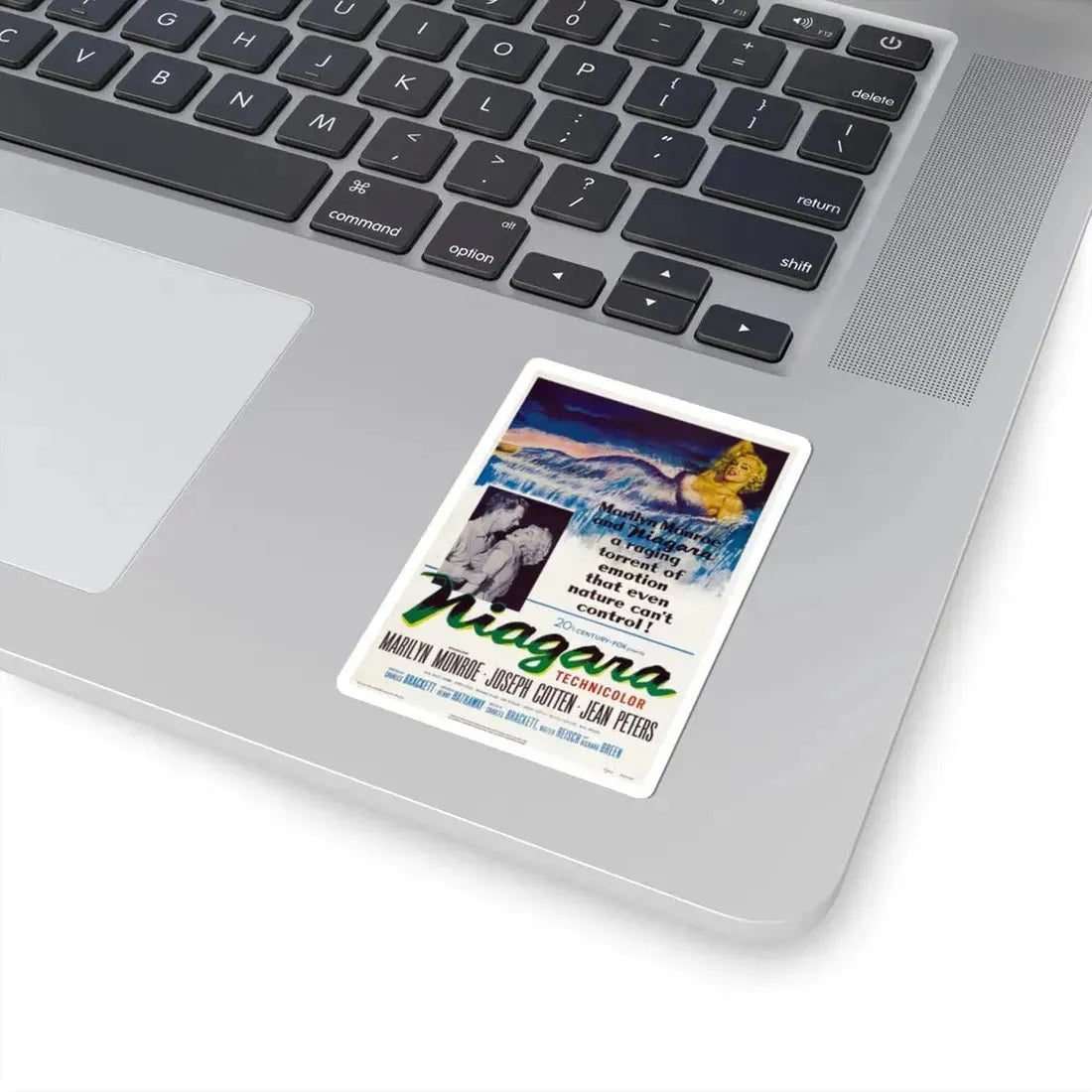 Niagara 1953 Movie Poster - STICKER Vinyl Kiss-Cut Decal - The Sticker Space