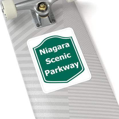 Niagara Scenic Pkwy Shield (New York) (Road Sign) STICKER Vinyl Kiss-Cut Decal - The Sticker Space