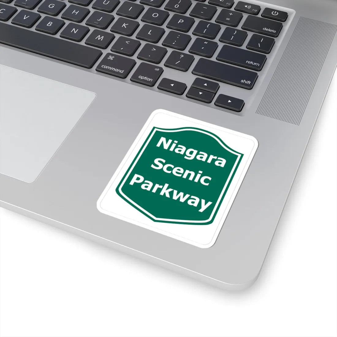 Niagara Scenic Pkwy Shield (New York) (Road Sign) STICKER Vinyl Kiss-Cut Decal - The Sticker Space