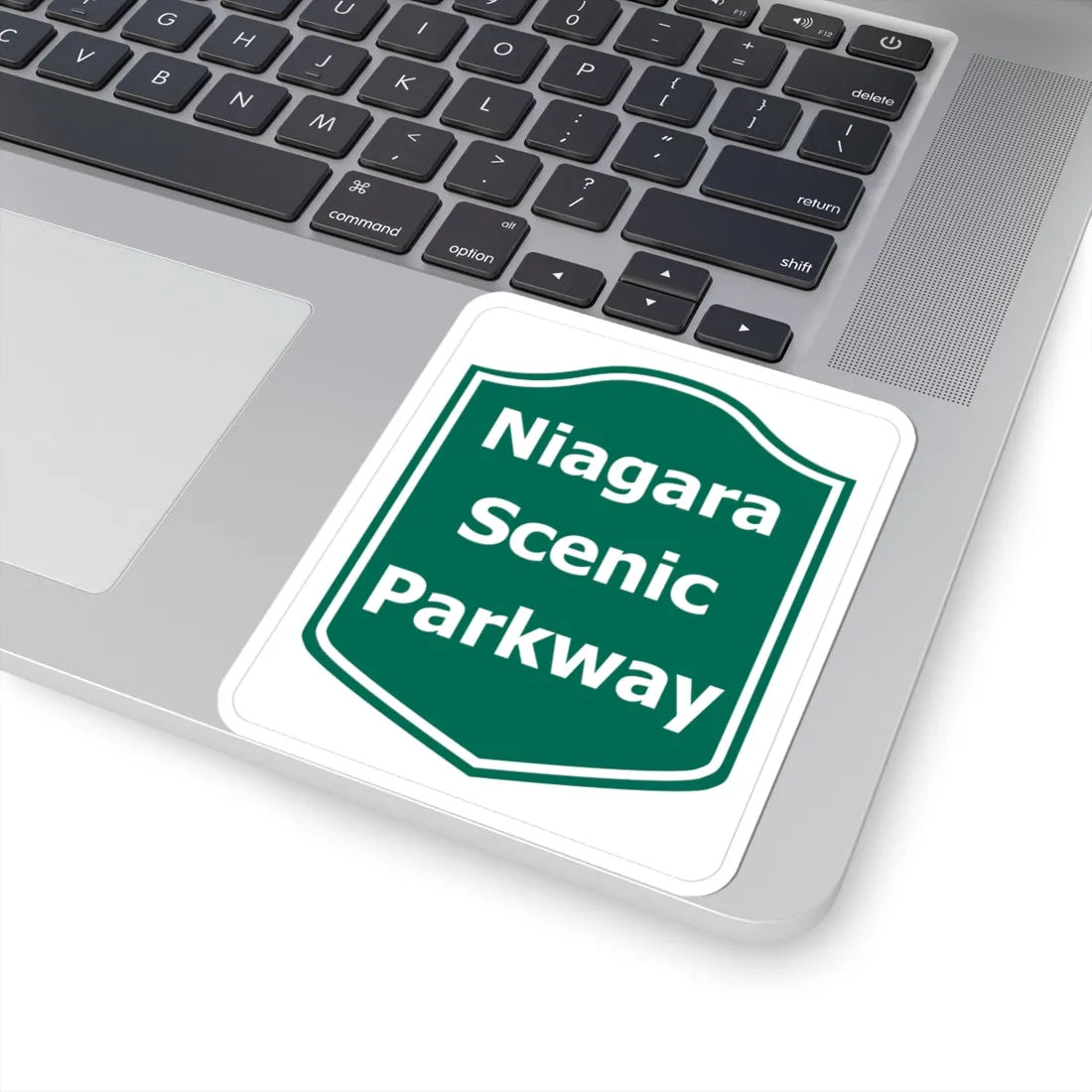 Niagara Scenic Pkwy Shield (New York) (Road Sign) STICKER Vinyl Kiss-Cut Decal - The Sticker Space