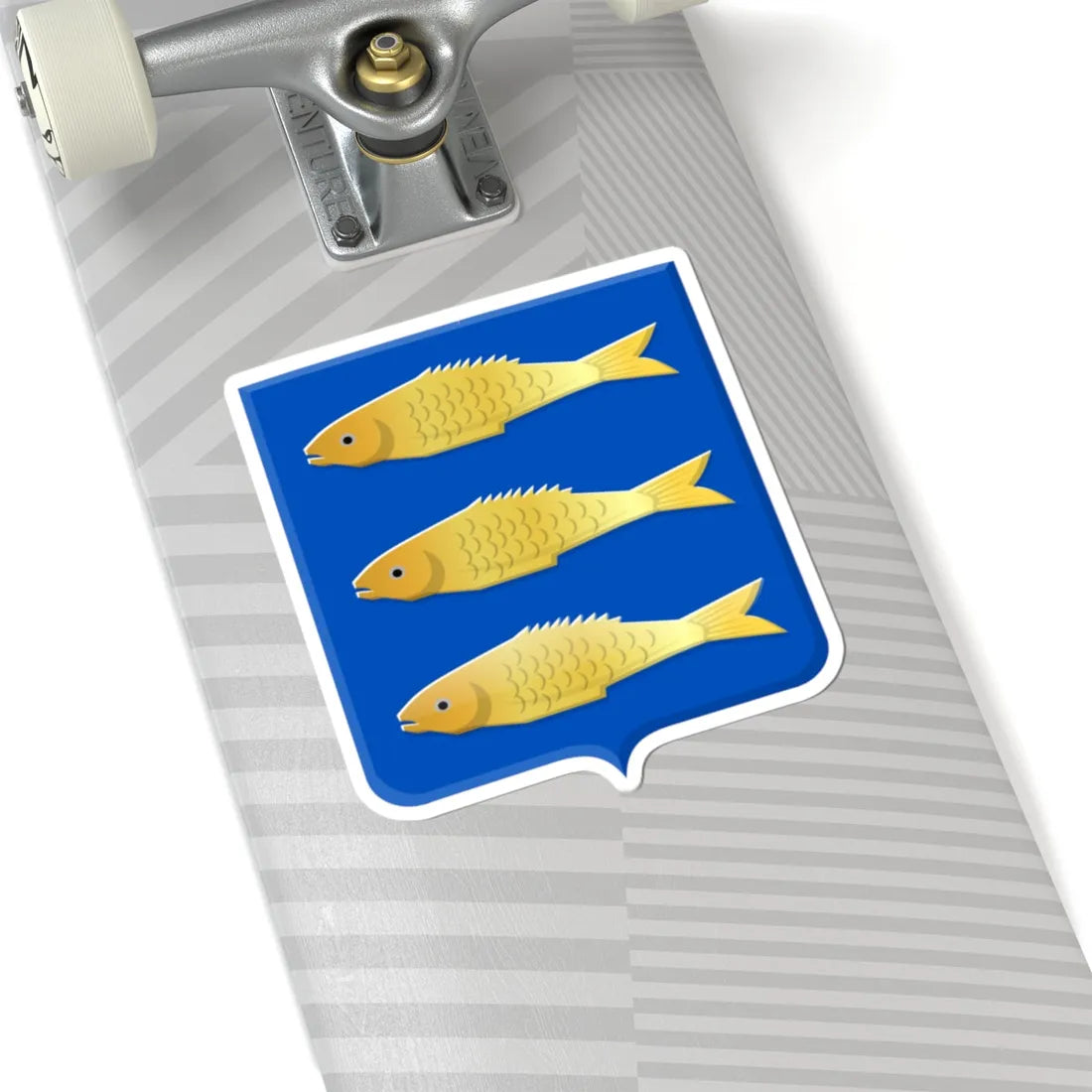 Nibbixwoud wapen (Netherlands) (Coat of Arms) STICKER Vinyl Kiss-Cut Decal - The Sticker Space