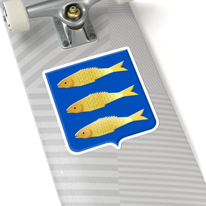 Nibbixwoud wapen (Netherlands) (Coat of Arms) STICKER Vinyl Kiss-Cut Decal - The Sticker Space