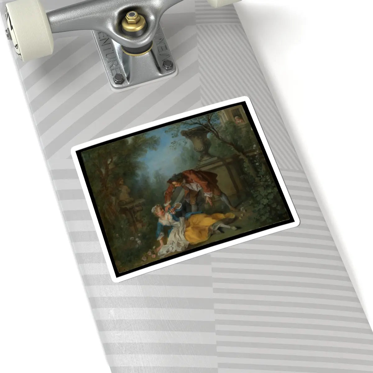 SKU:TSS-STICK-NCLLNC-6X6-2 Sizes:6" × 6" Types:White