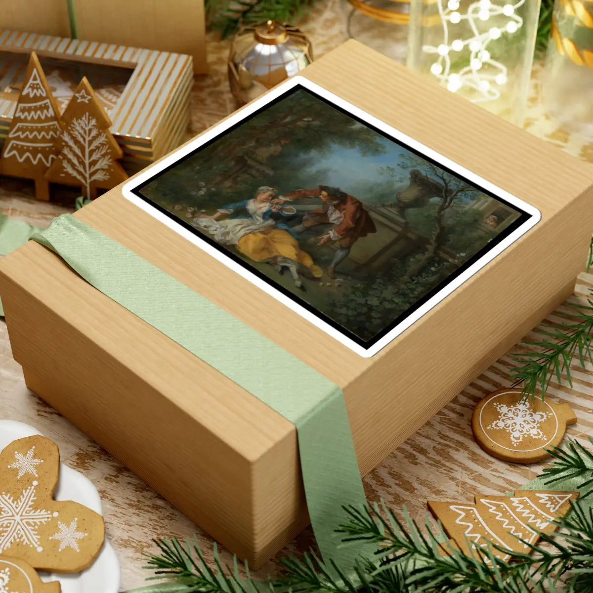 SKU:TSS-STICK-NCLLNC-6X6-2 Sizes:6" × 6" Types:White