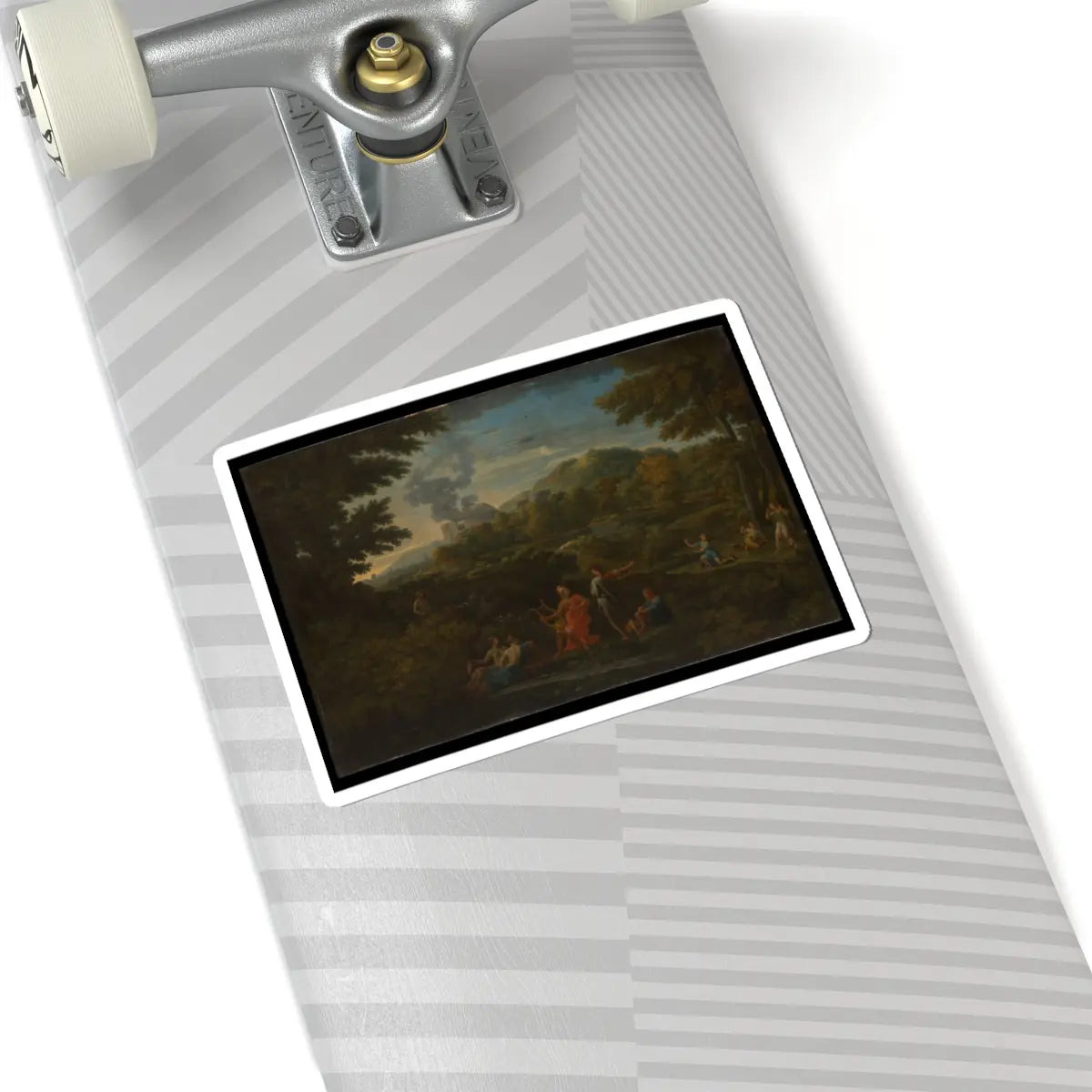 SKU:TSS-STICK-NCLPSS-6X6-3 Sizes:6" × 6" Types:White