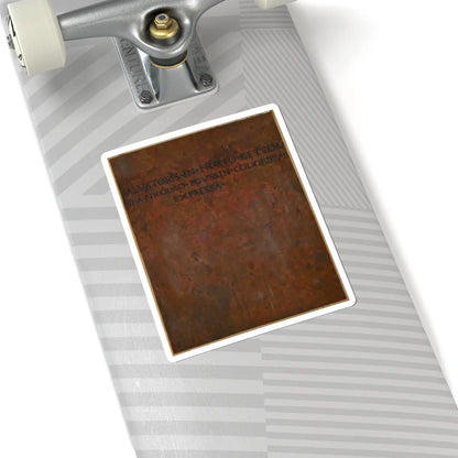 SKU:TSS-STICK-NCLPSS-6X6-6 Sizes:6" × 6" Types:White