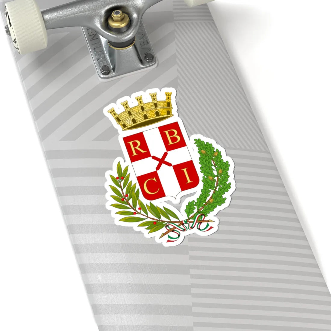 Nicosia Italia-Stemma (Italy) (Coat of Arms) STICKER Vinyl Kiss-Cut Decal - The Sticker Space