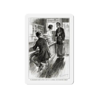 Nid and Nod (1), St. Nicholas magazine, February 1923 (Magazine Illustration) Refrigerator Magnet - The Sticker Space