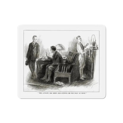 Nid and Nod (2), St. Nicholas magazine, February 1923 (Magazine Illustration) Refrigerator Magnet 4 Inch - The Sticker Space