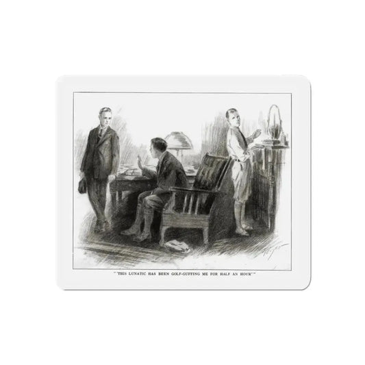 Nid and Nod (2), St. Nicholas magazine, February 1923 (Magazine Illustration) Refrigerator Magnet 6 Inch - The Sticker Space