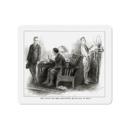 Nid and Nod (2), St. Nicholas magazine, February 1923 (Magazine Illustration) Refrigerator Magnet - The Sticker Space