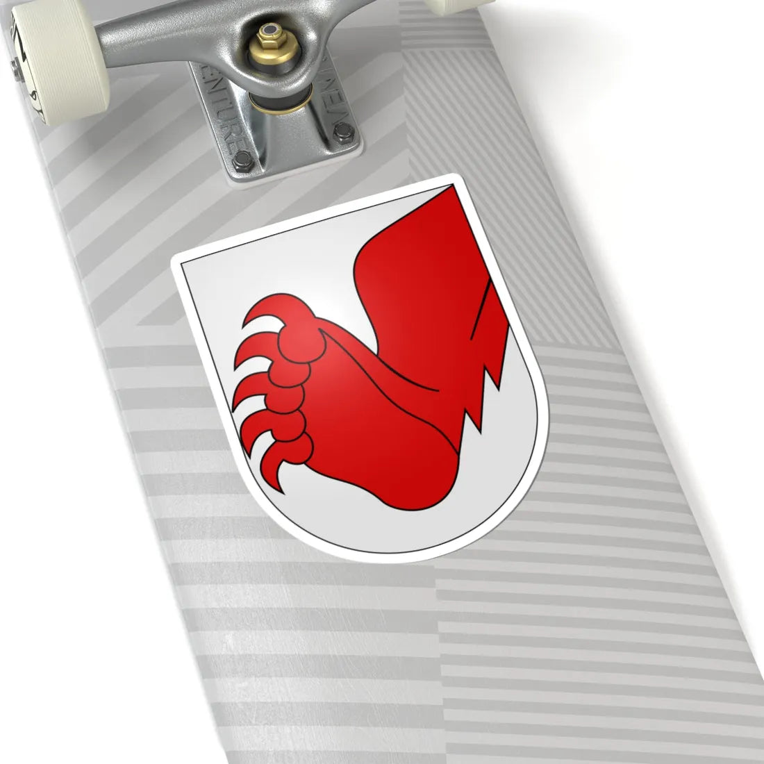 Nidau district-coat of arms (Switzerland) (Coat of Arms) STICKER Vinyl Kiss-Cut Decal - The Sticker Space