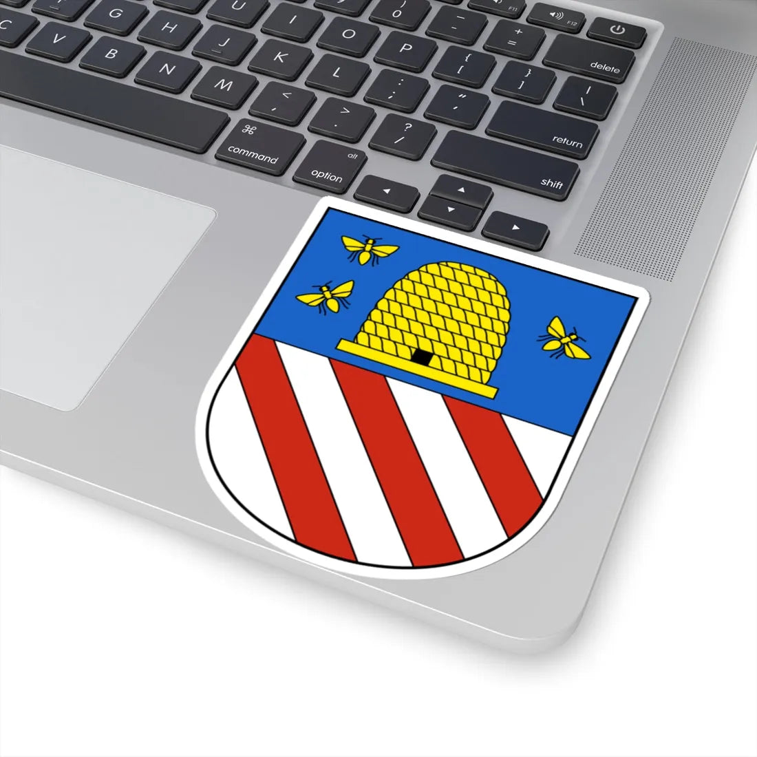 Niederbüren-blazon (Switzerland) (Coat of Arms) STICKER Vinyl Kiss-Cut Decal - The Sticker Space