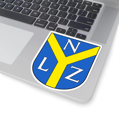 Niederhelfenschwil-blazon (Switzerland) (Coat of Arms) STICKER Vinyl Kiss-Cut Decal - The Sticker Space