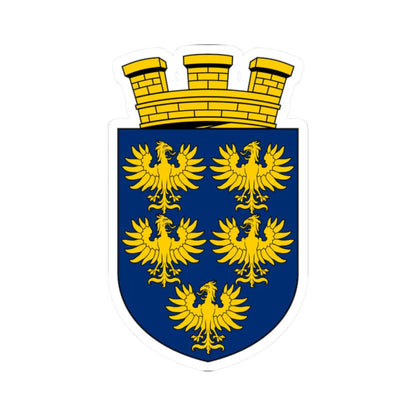 Niederösterreich CoA (Austria) (Coat of Arms) STICKER Vinyl Kiss-Cut Decal 2 Inch White - The Sticker Space