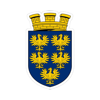 Niederösterreich CoA (Austria) (Coat of Arms) STICKER Vinyl Kiss-Cut Decal 4 Inch White - The Sticker Space