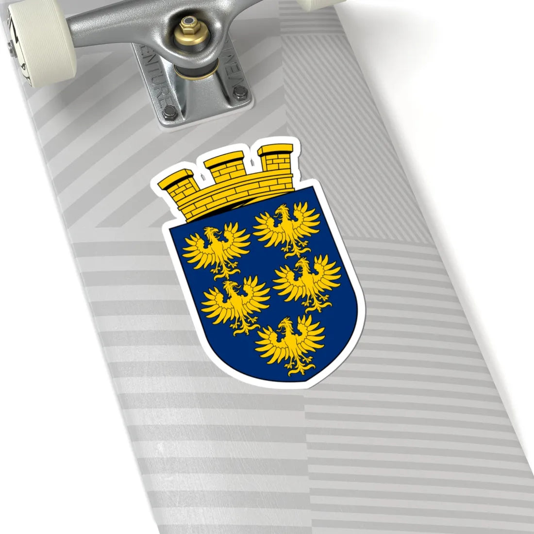 Niederösterreich CoA (Austria) (Coat of Arms) STICKER Vinyl Kiss-Cut Decal - The Sticker Space