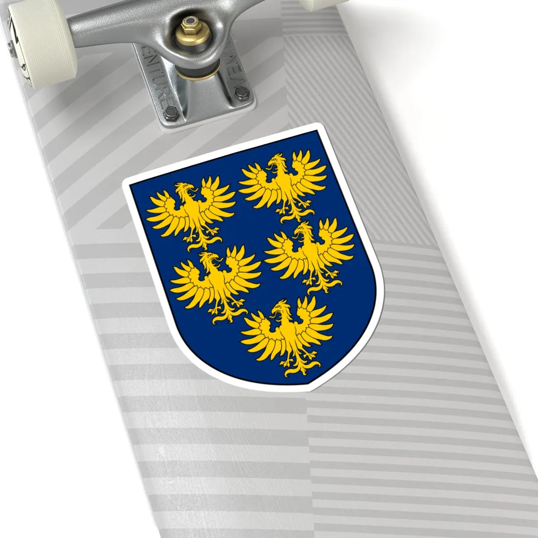 Niederösterreich CoA shield (Austria) (Coat of Arms) STICKER Vinyl Kiss-Cut Decal - The Sticker Space
