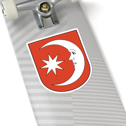 Niederweningen-blazon (Switzerland) (Coat of Arms) STICKER Vinyl Kiss-Cut Decal - The Sticker Space